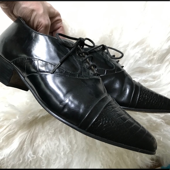 Stacy Adams Other - Mens Stacy Cap Toe Dress Shoes 8 Wide
